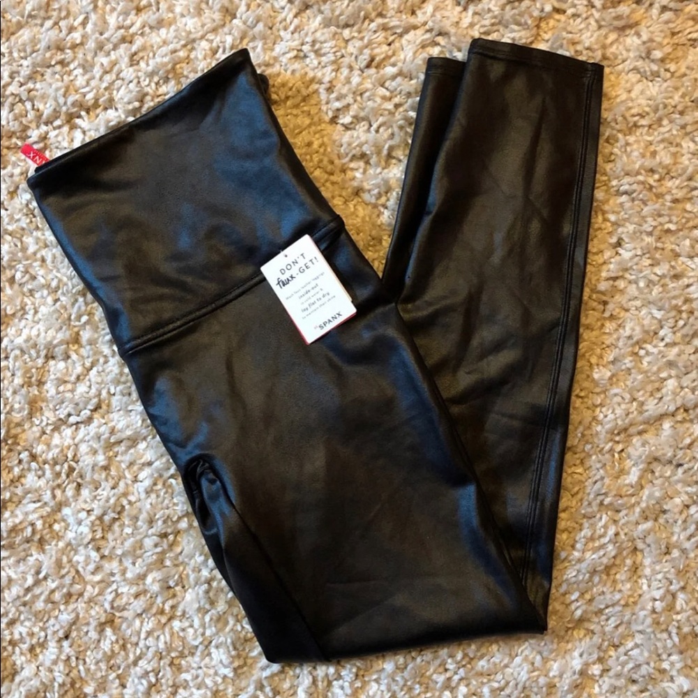 NWT SPANX Don’t Faux-Get Leggings